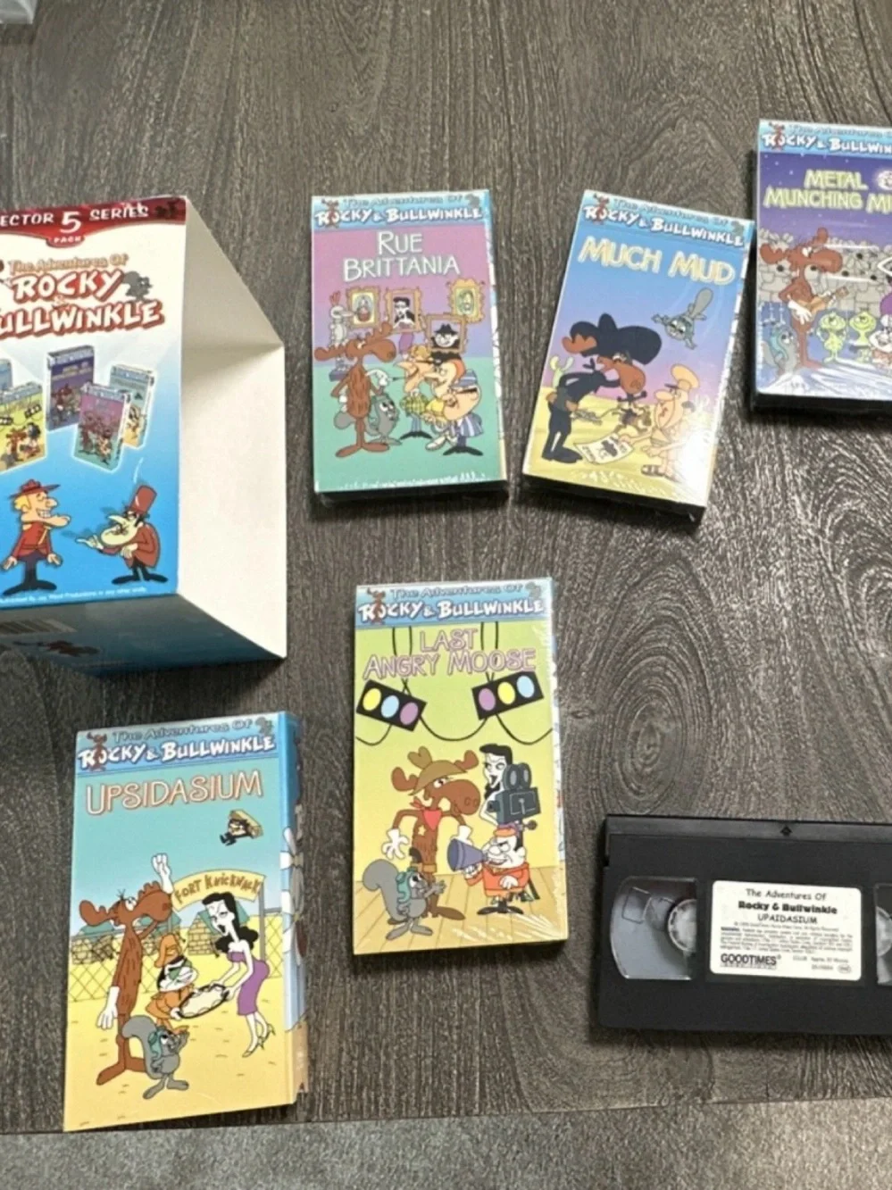 The Adventures of Rocky & Bullwinkle VHS Box Set